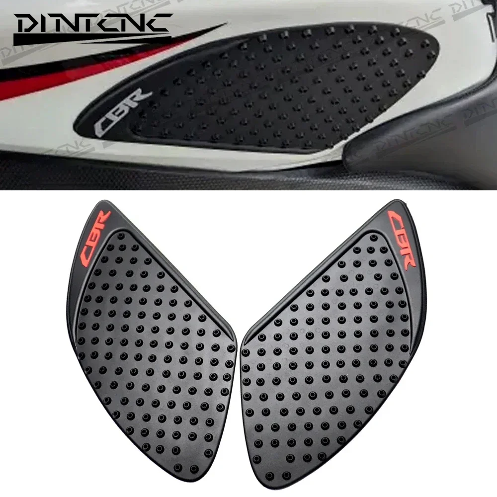 For HONDA CBR250R CBR300R CBR600/1000RR Universal Tank Traction Pads Motorcycle Side Gas Knee Grip Protector Anti Slip Sticker