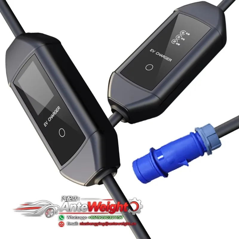 7kw GBT Level 2 High Power Portable EV Charger Home 220v 32a Charging Gun with 5m Cable AC Charger