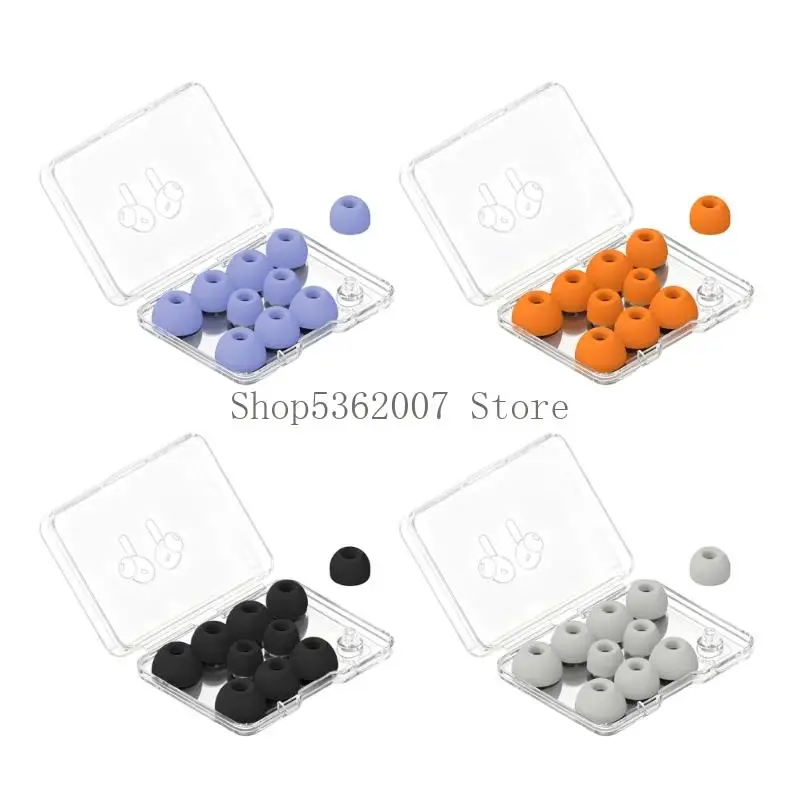 

Насадки для ушей для спортзала, нескользящая структура, водонепроницаемые силиконовые беруши разных размеров для наушников Pro2,