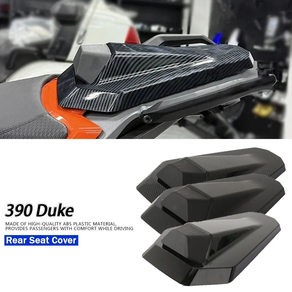 

Motorcycle New Pillion Rear Seat Cover Cowl Solo Fairing Carbon Fiber Black For 390 DUKE 390DUKE 390 Duke 390Duke 2024