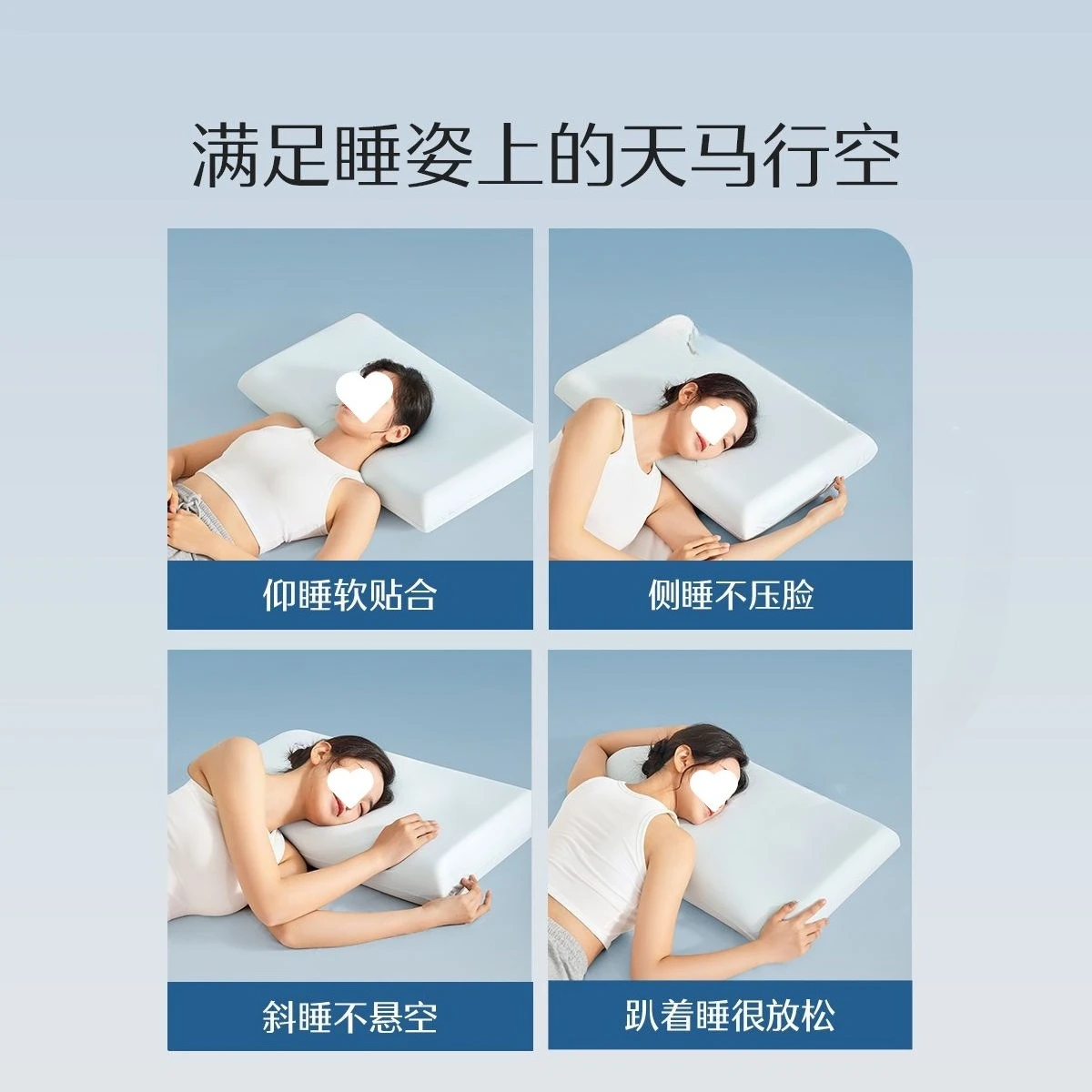 Almohada textil para dormir profundo para el hogar, almohada de algodón con memoria de rebote lento, cuello para el hogar para ayudar a dormir, núcleo de estudiante adulto