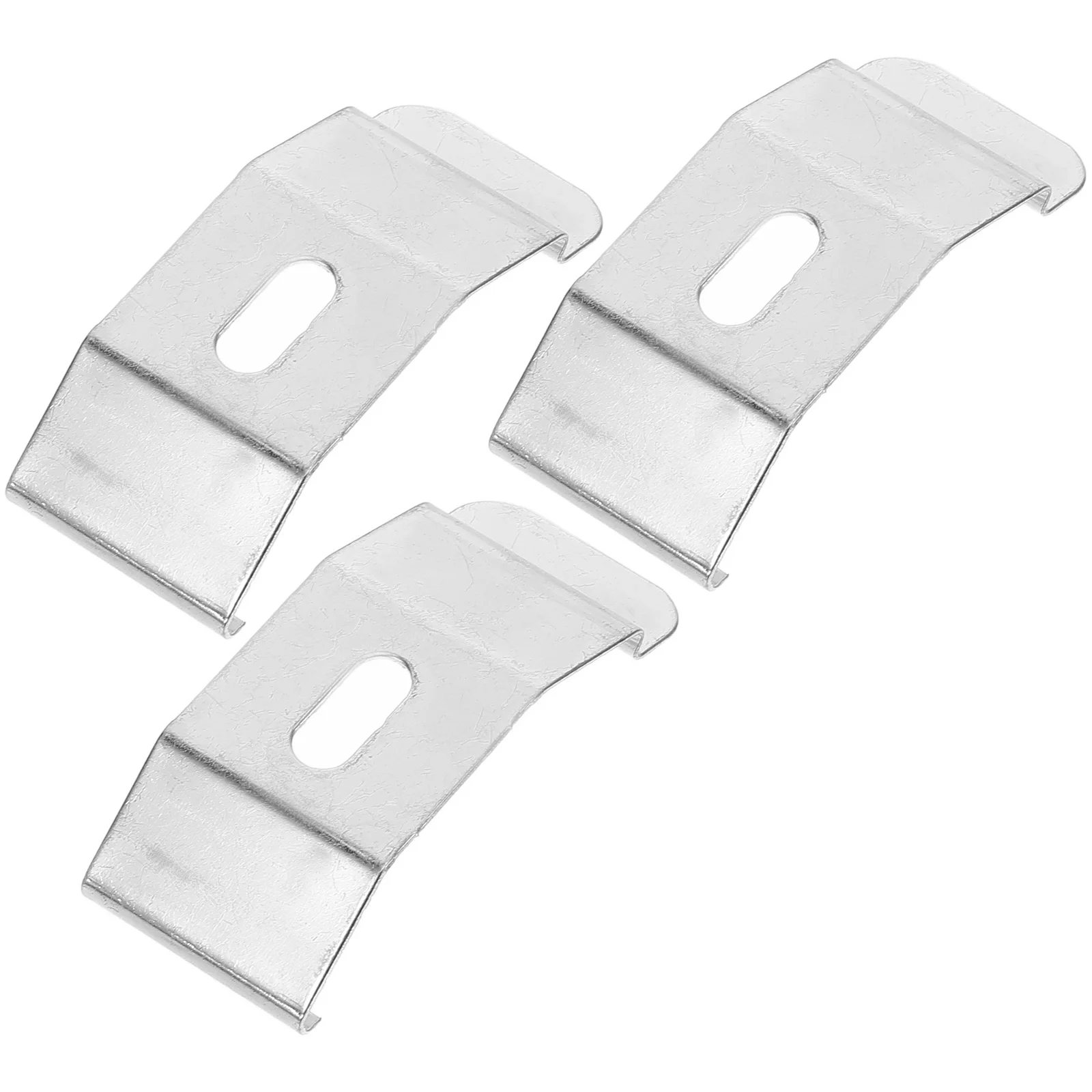 3 Pcs Blinds Accessories Mounting Holder Louver Bracket Ceiling Brackets Curtain Metal Installation Code