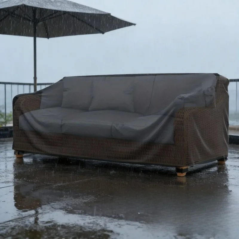 

Сверхмощный чехол для патио, дивана, стула, пылезащитный, солнцезащитный, водонепроницаемый, защитный чехол для садовой мебели