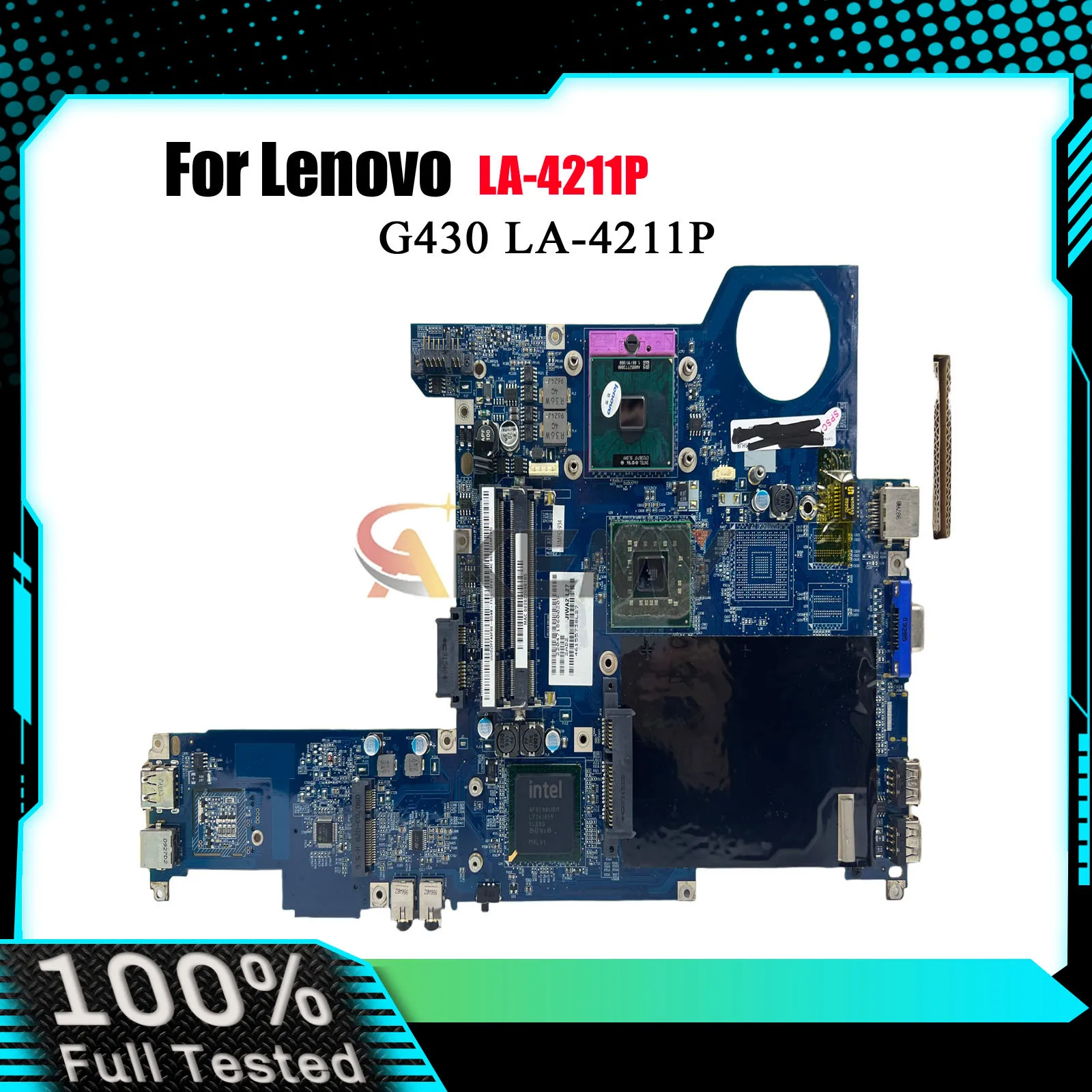 

Материнская плата ноутбука LA-4211P для Lenovo G430 с GL40 DDR2, 100% полностью протестирована