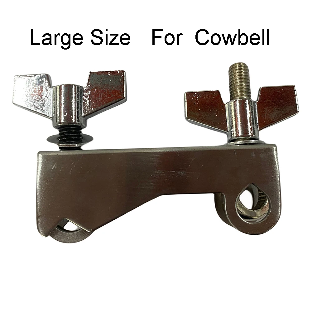 Heavy Duty Drum Cowbell Holder Fixing Knob Clip for Percussion Instrument Mounting Professional Repair Accessories