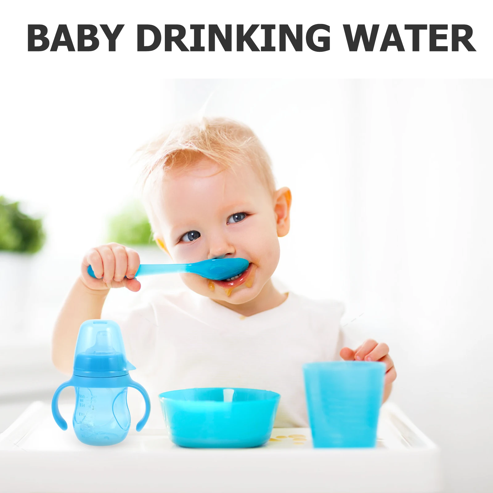 2 قطعة 180 مللي كوب تدريب الطفل مقاوم للانسكاب مع القش المرجح لينة سيليكون طفل كوب امتصاص للرضع الانتقال من #2