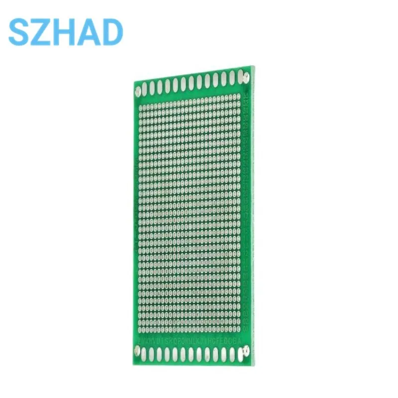 5PCS/Bag 6 *8 CM  1.6MM Thick, 2.0MM Spacing Sided HASL PCB Board