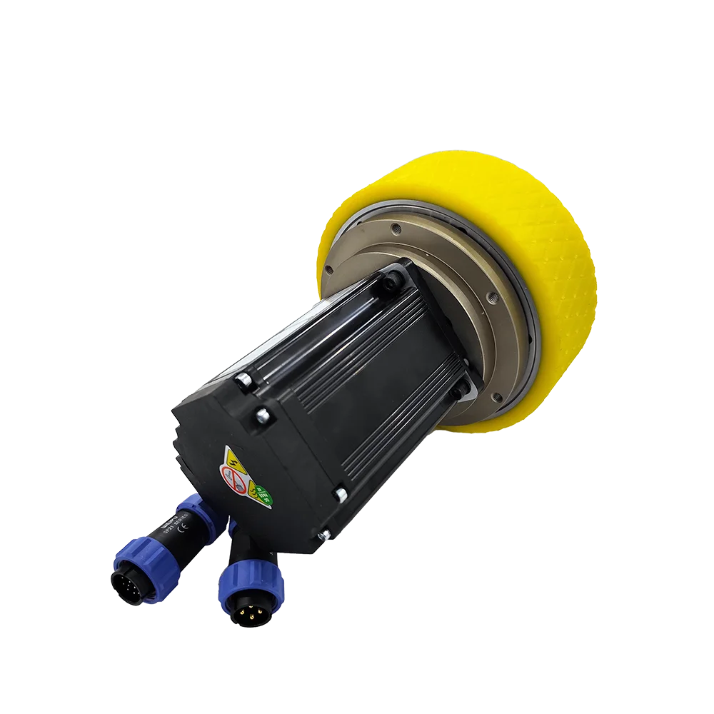 Servo motor control single drive wheel of mobile robot