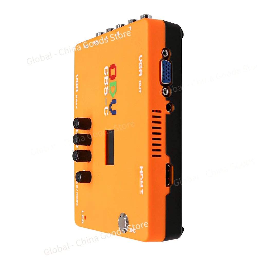 ODV-GBS-C AIO OSSC Control RGBS/YPBPR/RGBHV a VGA/HDMI Compatible con Adaptador convertidor de vídeo de baja resolución consola de juegos Retro