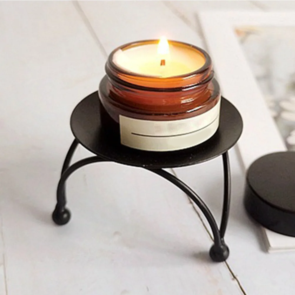 2pcs Iron Holders Modern Style Desktop Stands For Home Decor Party Wedding Decoration Household Base