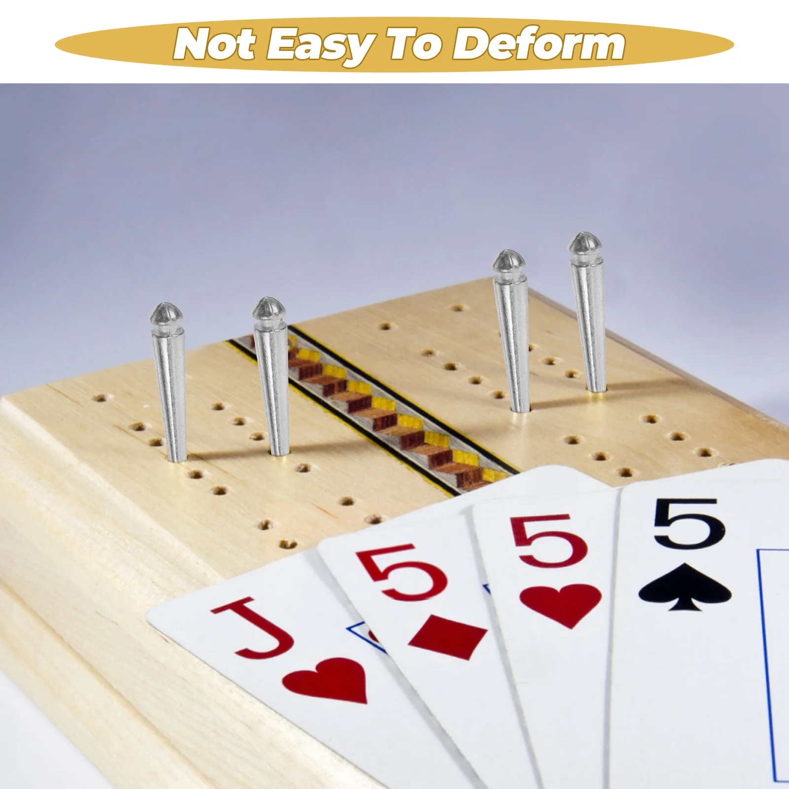 100pcs Counting Pin Metal Scoring Pegs For Cards Board Games Cribbage Portable Game Tracking Tools Peg Board Game Scoring