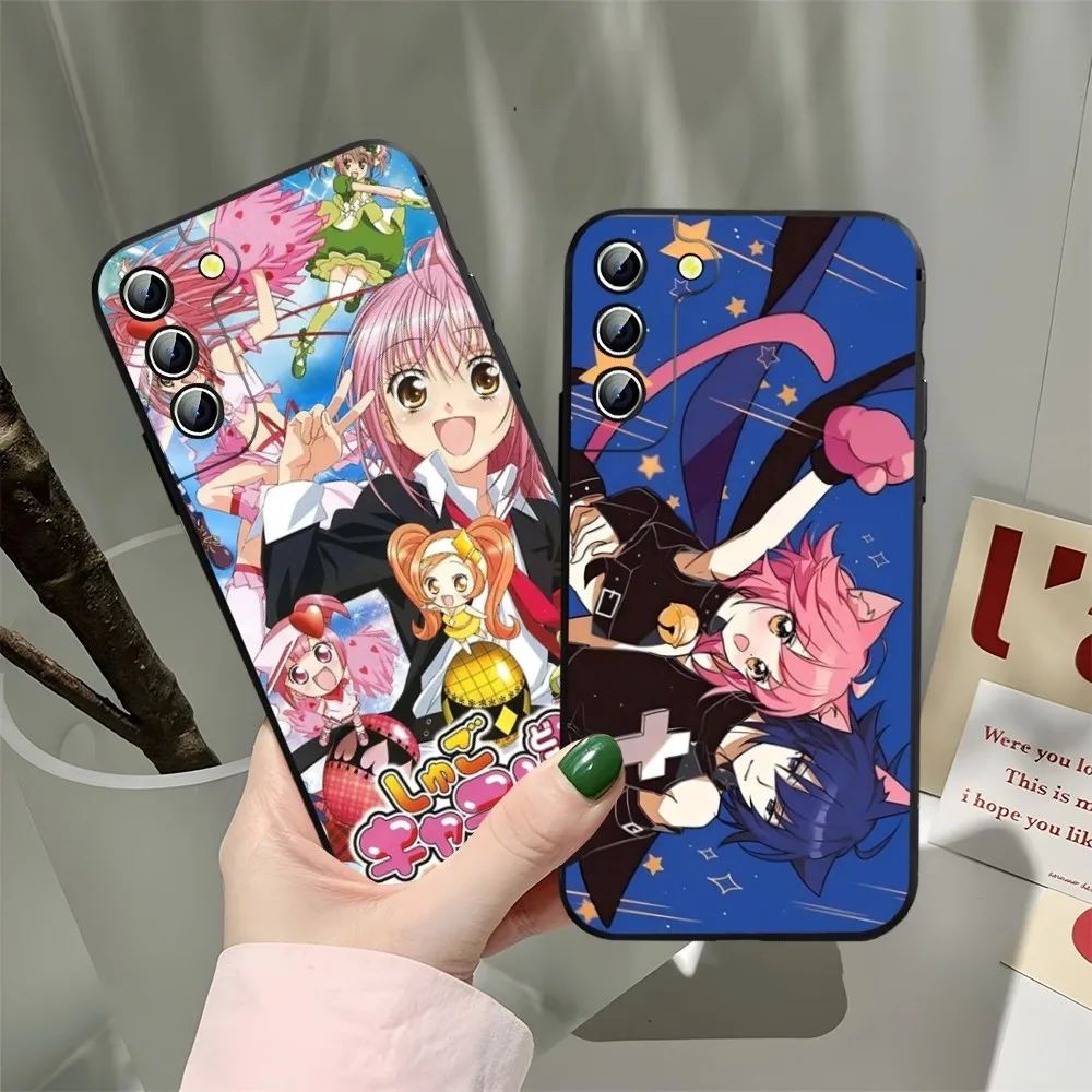 Shugo Chara Anime Phone Case for Samsung Galaxy S23 S22 S24 S20 S21 Ultra Fe Plus A34 A54 A24 A52 A53 M54 Cover