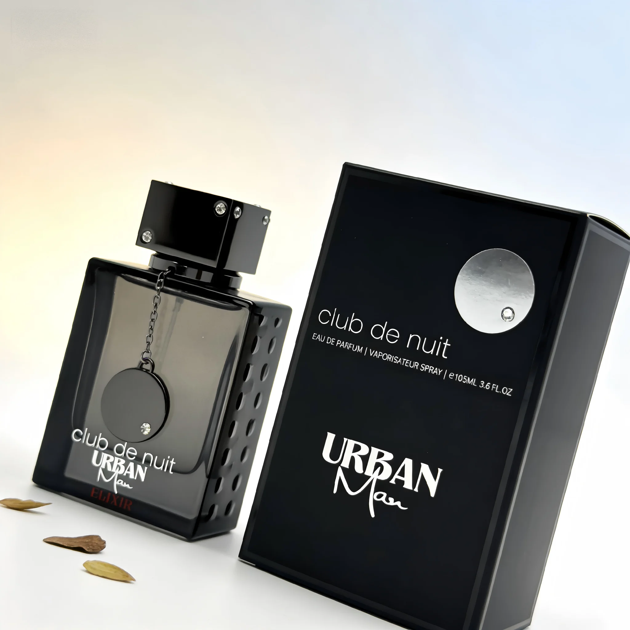 

Club De Nuit Urban Man Elixir Men's Perfume Spicy Woody Fragrance Ideal Gift for Daily Use