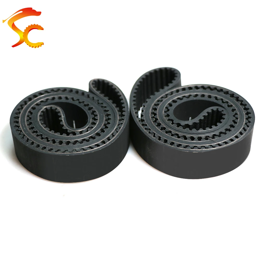 HTD-3M Timing Belt Width 6 10 15mm Rubber Closed Loop Length 639 645 648 657 660mm HTD3M Synchronous Belt