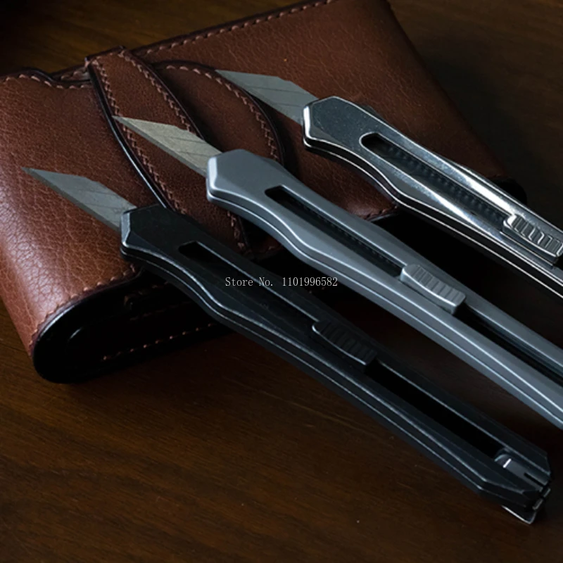 5 Piece /50 Piece/bag Utility Knife Replacement Blade 60 Degree 30 Degree Knife Head DIY Handmade Leather Knife Durable Blade