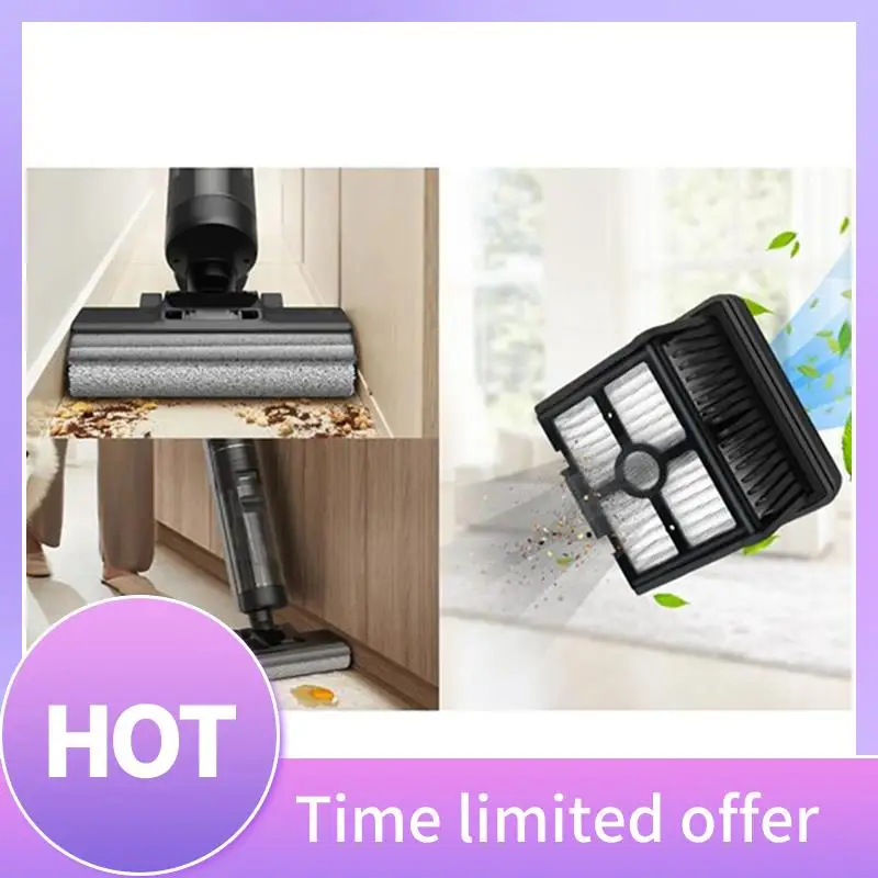 

A11R для Dreame M13 Beta/H12PRO/H12proplus, беспроводной пылесос для влажной и сухой уборки, аксессуары, роликовая щетка, фильтр Hepa