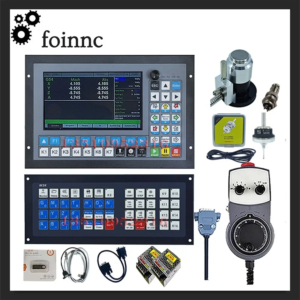 Cnc Ddcs- Expert 3/4/5 Axis Off-line Controller Supports Closed-loop Stepper /Atc Controller To Repla Ddcsv3.1