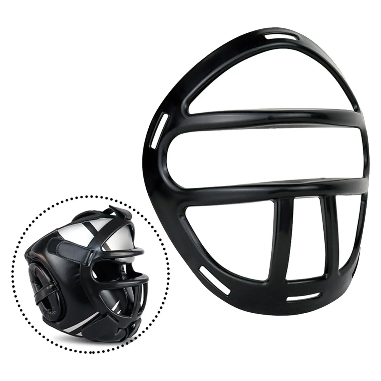 

Taekwondo Face Shield Breathable for Headgear for Competition Grappling Mma