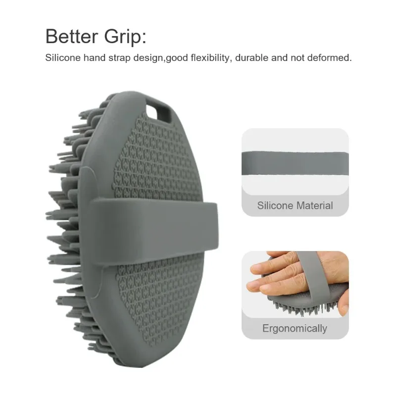 1PC Polygonale Silikon Bad Pinsel Tiefe Peeling und Reiben Massage Pinsel Silikon Körper Wäscher Badezimmer Bade Werkzeug
