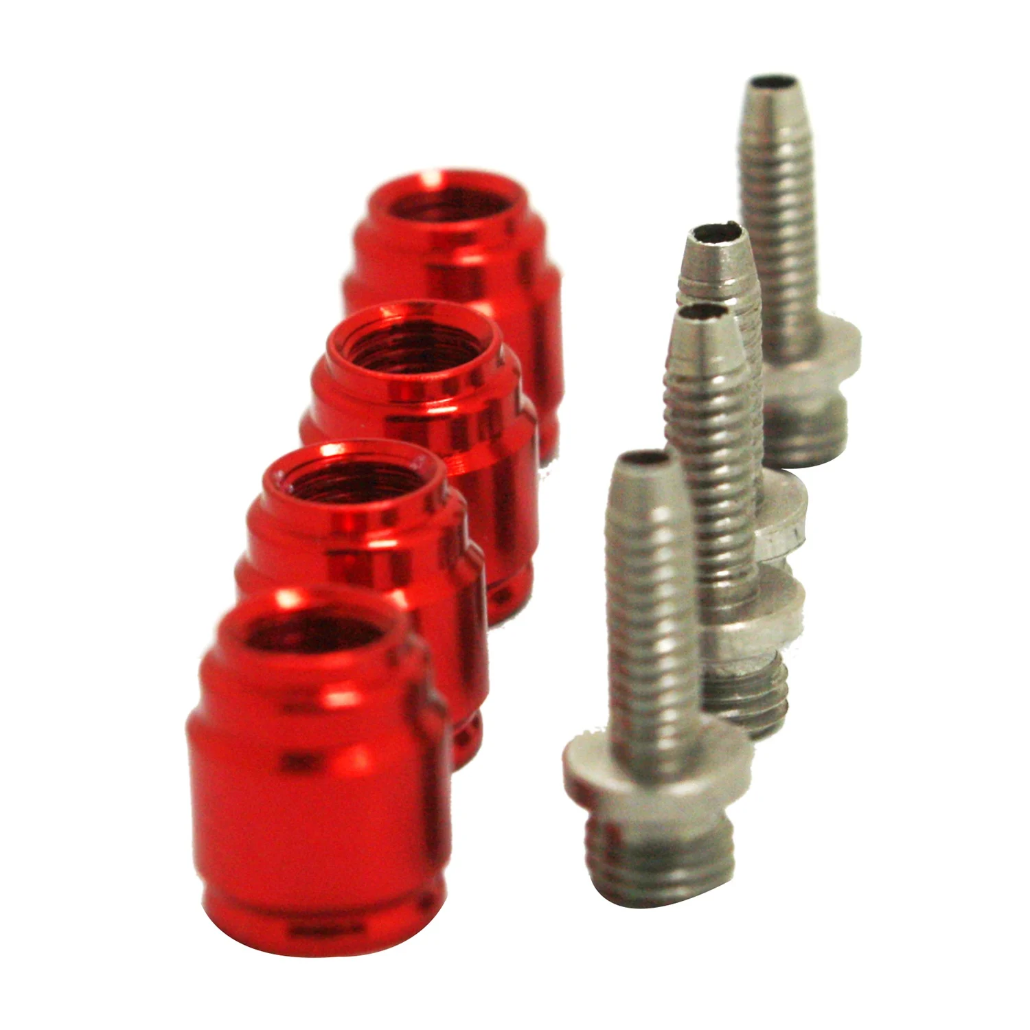 

Bike Brake Hose Olive Connector Disc Brake Aluminum Alloy Olive and Steel Connecting Insert for SRAM AVID Oil Disc