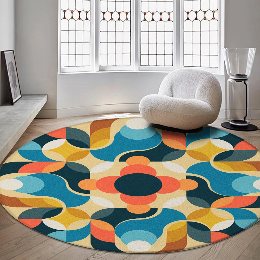 

Mandala Spiral Rug Gorgeous Bright Colors for the Kitchen Living Room Rug Bedroom Rugs Soft Carpets Home Sofa Table Decor Mat