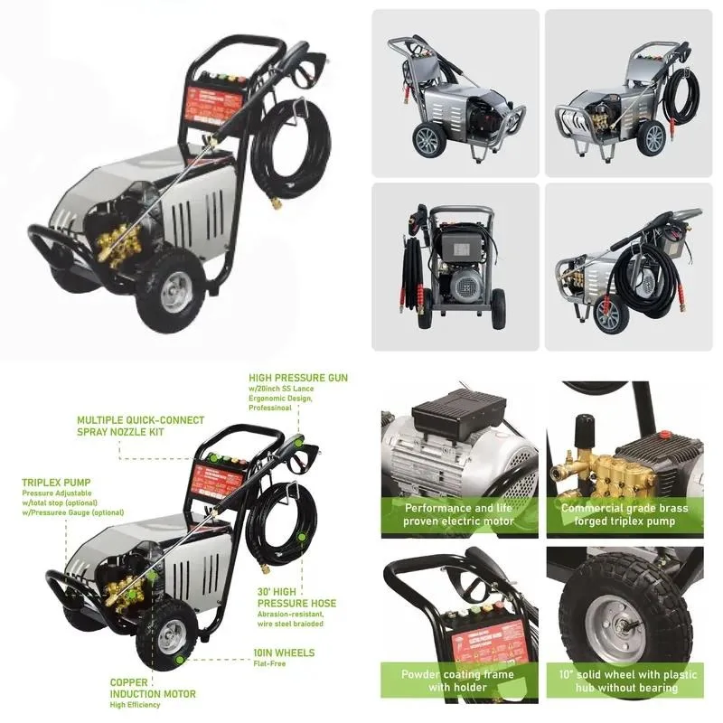 2700PSI 186Bar High Pressure Washer Electric Car Cleaner Washing Machine