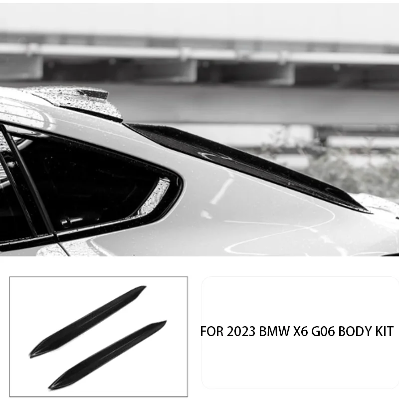 

Для комплекта кузова BMW X6 G06 2023, натуральный материал из углеродного волокна, верхняя боковая панель автомобиля