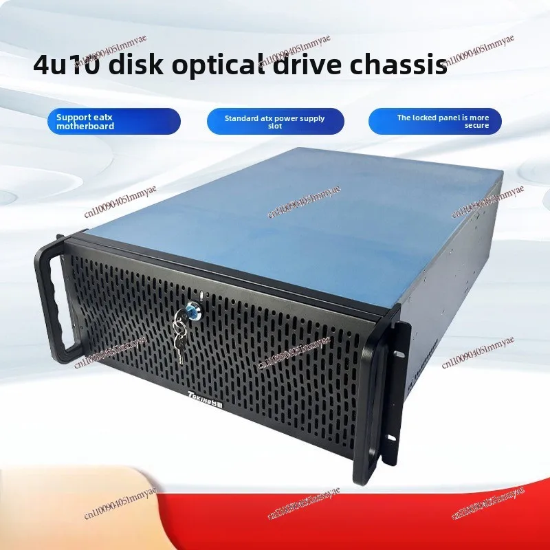 G4658 4U Rackmount Industrial Server Chassis Supports E-ATX Motherboard 10 Hard Drive Bays & 3 Optical Drive Slots Storage Case