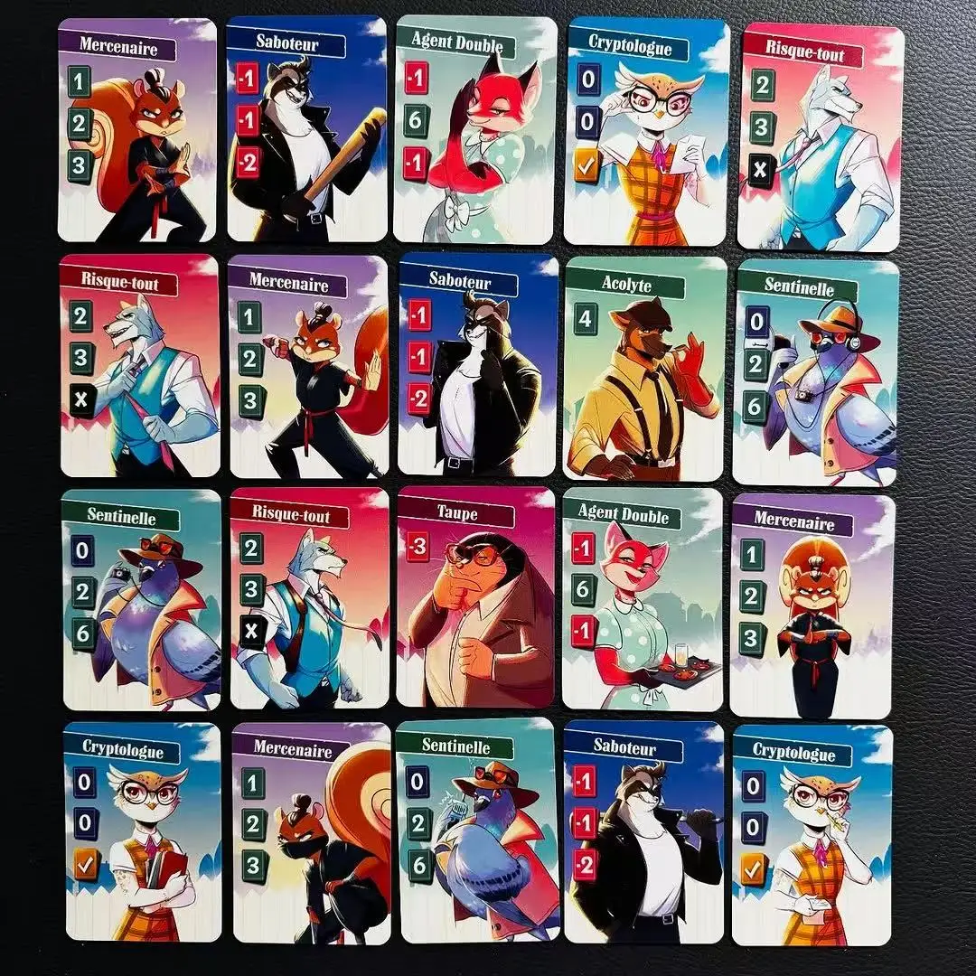 لعبة Agent Avenue: The Animal Spy Bluff (الإنجليزية) - استلقاء وطاقمك في هذه اللعبة المخصصة الاجتماعية