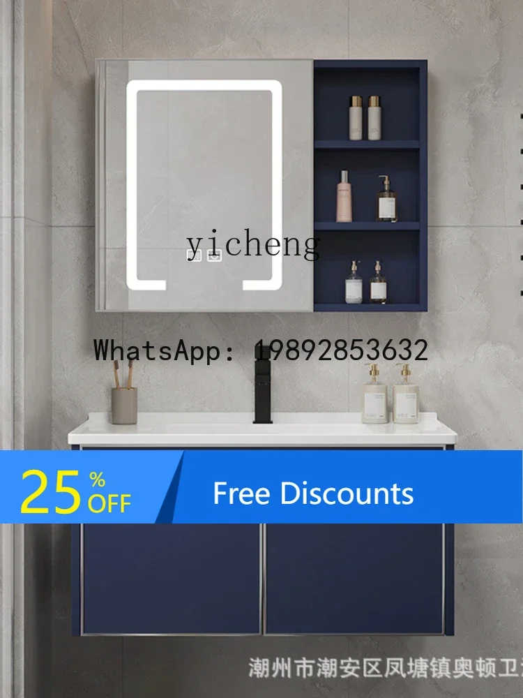 

LYY Керамический встроенный умывальник из нержавеющей стали Шкаф для ванной комнаты Шкаф для умывальника Комбинированный умывальник