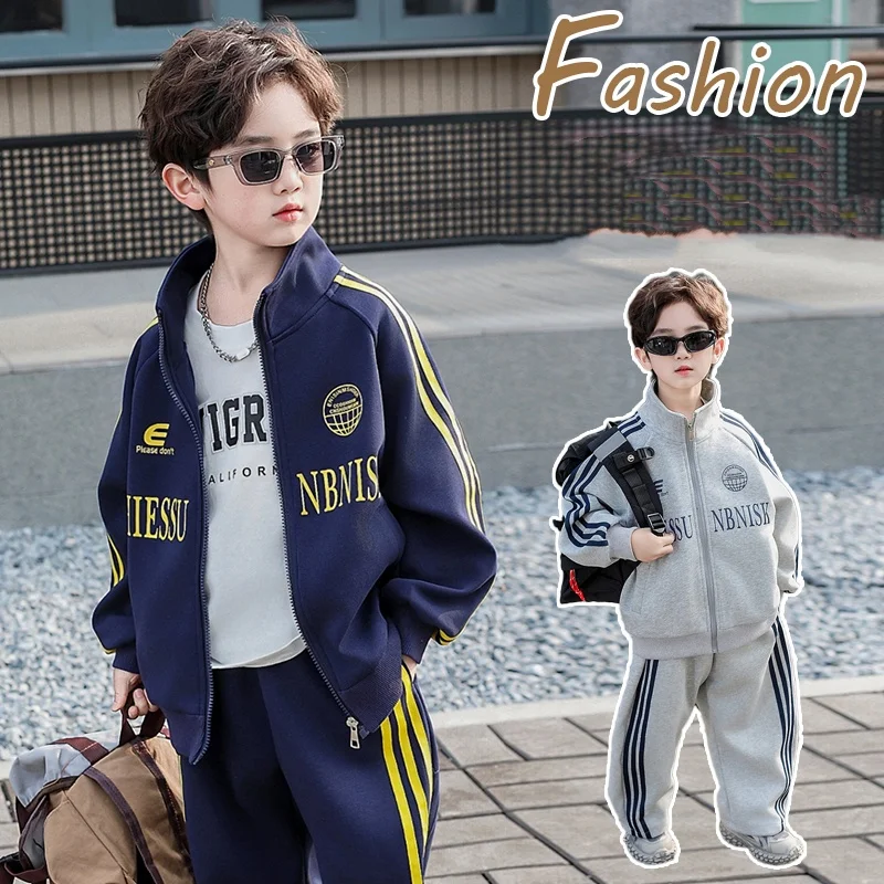 

Baby Boy Clothes Set Size 2-11Y Kid Top+Bottom Clothing Suit Child 2Pieces Of Clothing Set Toddle Boy Autumn Casual Fashion Sets