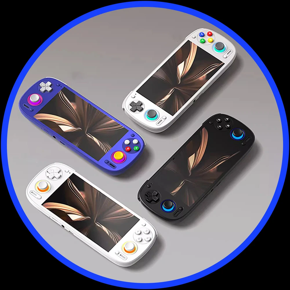 Retroid Pocket 5 RP5 Game Console 5.5Inch AMOLED 1080P Resolution Screen 500Nits 5000mAh 128G Handheld Game Consoles Custom Gift