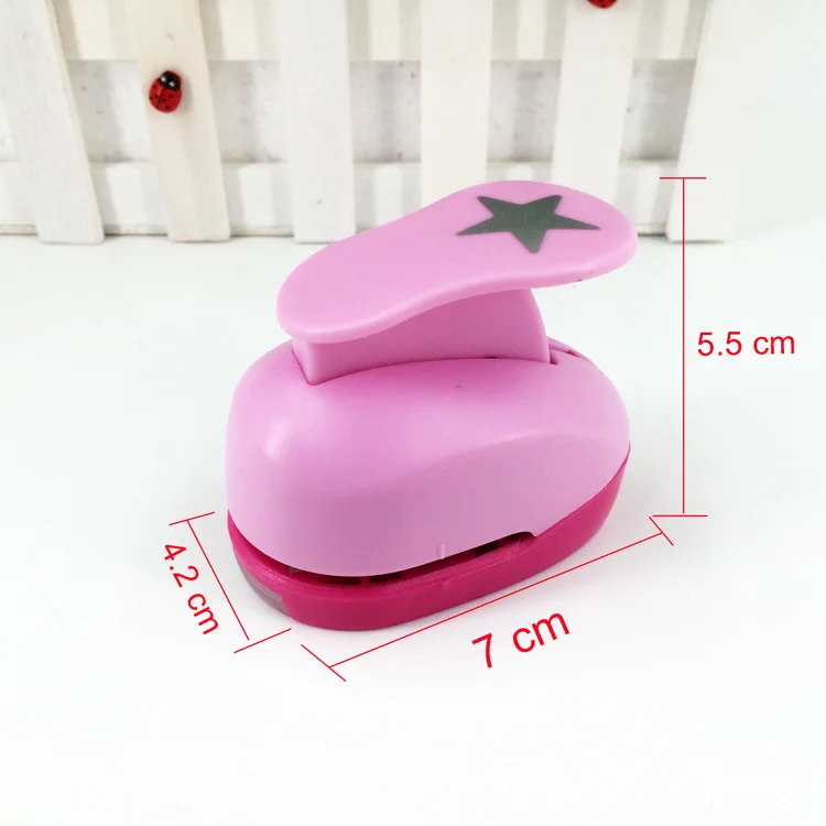 1 STKS DIY Papier Snijden Vlinder Perforator Nieuwe Scrapbooking Handgemaakte 3D Vorm Board Punch ABS Plastic Kid Perforator Kinderen