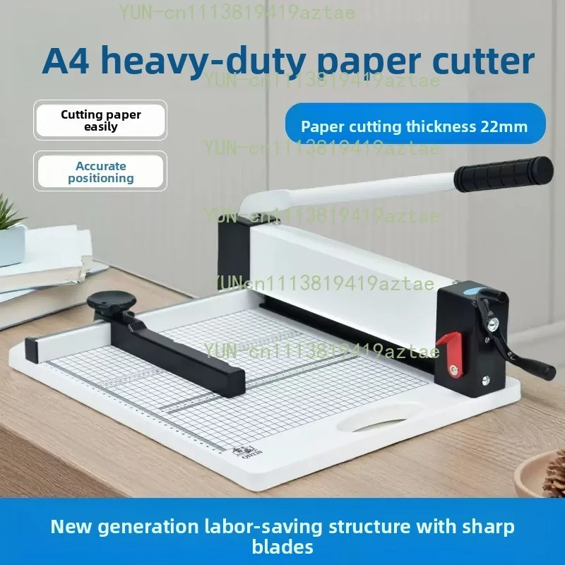 Heavy Duty A4 Paper Trimmer Paper Cutter Photo Cutter Hand Operate Manual Max Thickness 22mm Paper Cutting Machine 220pages A4