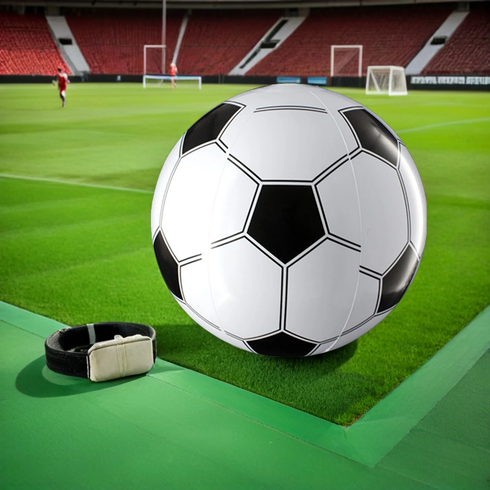 Pelotas de fútbol inflables, Material de PVC, bien sellado, fácil inflado, fugas duras, Ideal para fiestas y niños, 6 uds.