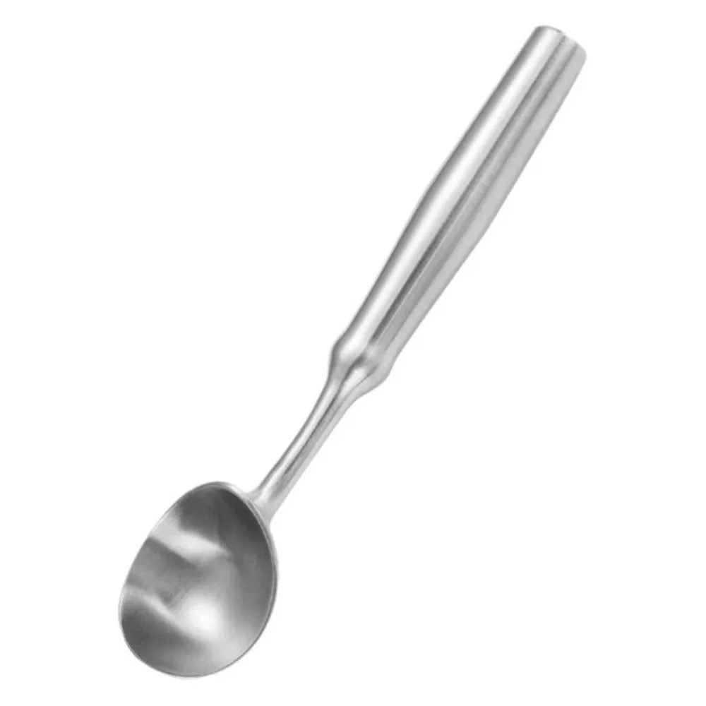 

304 Stainless Steel Ice Cream Scoop Self-Dispensing Ergonomic Handle Watermelon Scoop Non Stick Durable Ball Digging Spoon