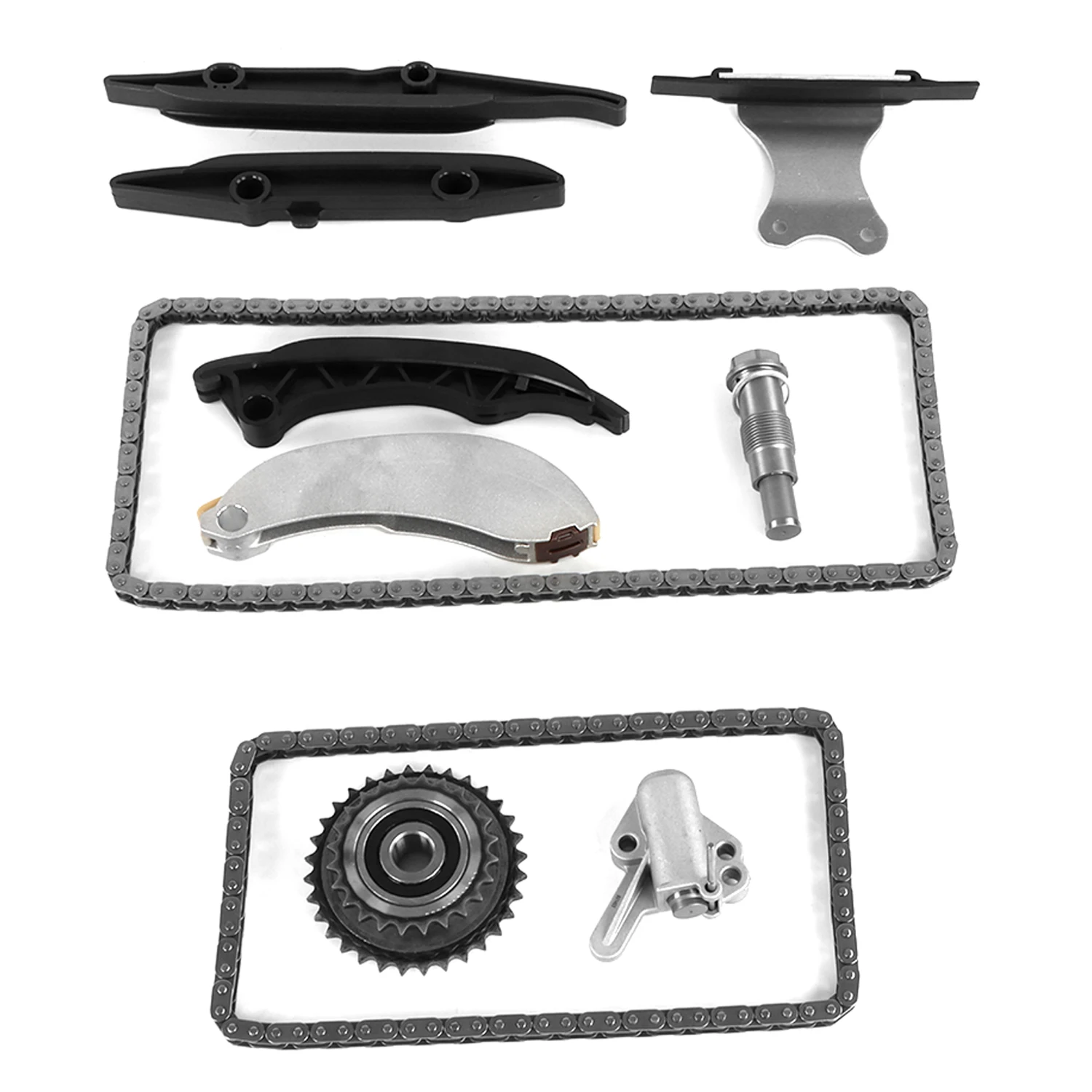 1set Engine Timing Chain Kit 11317617474 11317617489 11318648729 For BMW Mini 116i 318i Cooper F20 F30 F55 F56 B38A15 1.5 view 6