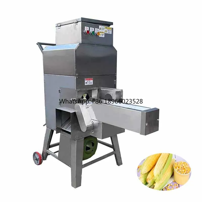 industrial automatic corn thresher machine/sweet corn sheller machine sweet corn threshing machine