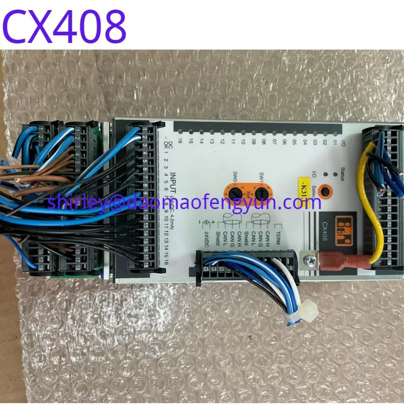 Used PLC communication module, CX408 original disassembly 7CX408.50-1 function OK