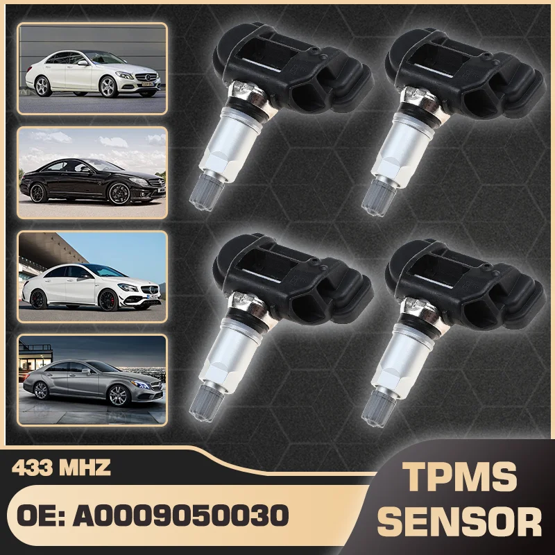 

Car Tire Pressure Sensor For Mercedes-Benz C-Class C-Class Coupe CLA-Class CLS-Class 2014-2020 Mercedes-Benz CL-Class 2006-2014