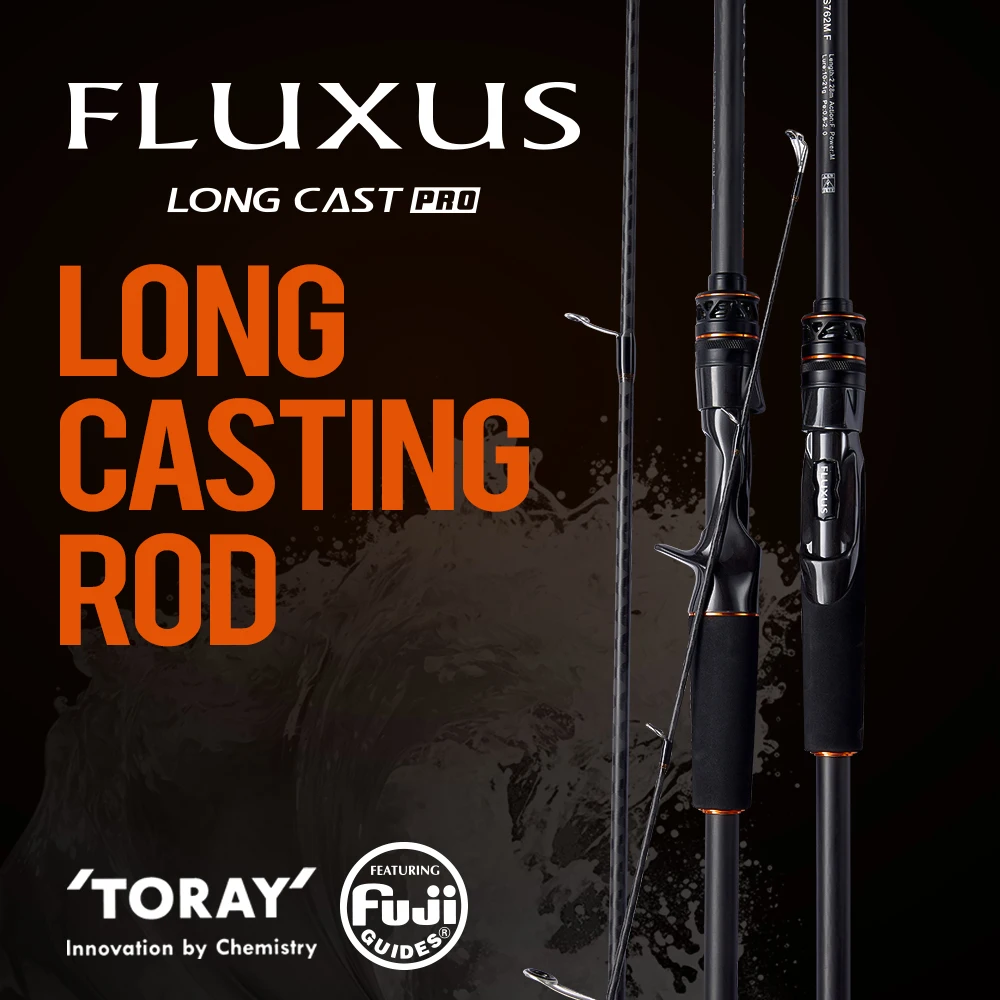 CYLIUS FLUXUS Utralight Longcast Inshore Sea Fishing Rods Spinning Casting Rod FUJI Guide 30T Toray Carbon Pole Fishing Rod