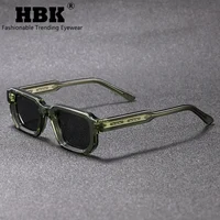 HBK, nueva moda, montura pequeña, gafas de sol para hombre, polígono, núcleo de cuproníquel, gafas de sol para pierna, gafas de sol para fiesta al aire libre, vacaciones, viajes
