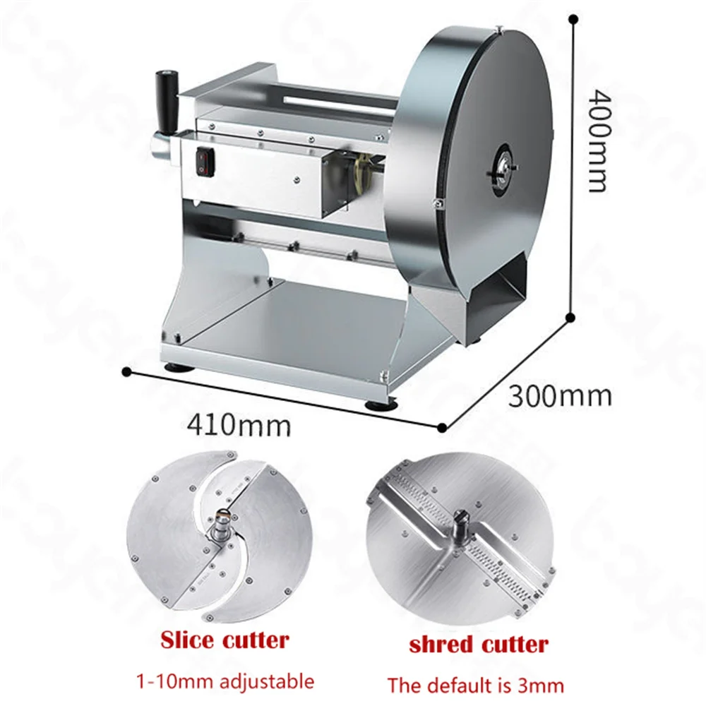Il nuovo modello di robot da cucina elettrico per uso domestico produce patatine di verdure, cetrioli, cipolle