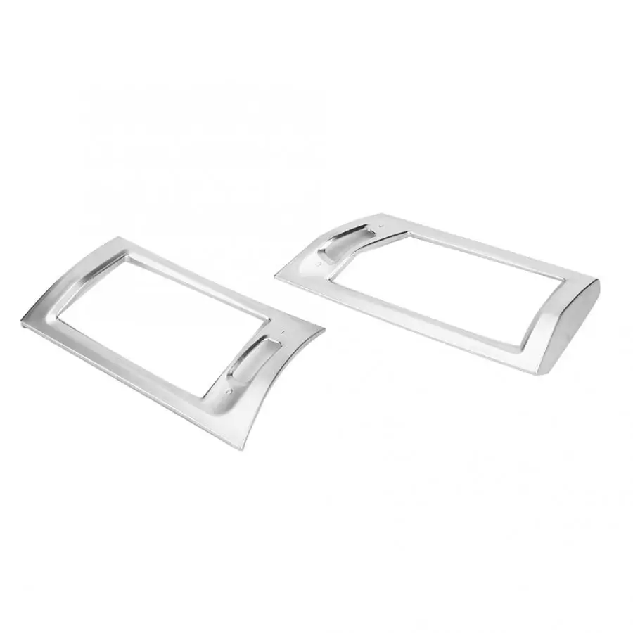 

2 шт. ABS материал хромированная левая сторона привода выходная крышка кондиционера отделка подходит для X3 F25 2011-2017