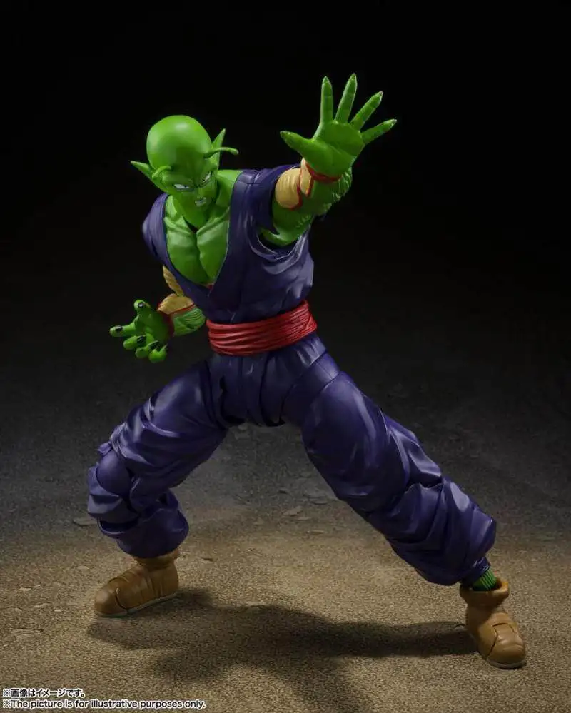 

Bandai SHF Dragon Ball Super Hero Piccolo Action Figure Cape Free Fully Articulated Anime Collectible Model For Dragon Ball Fans