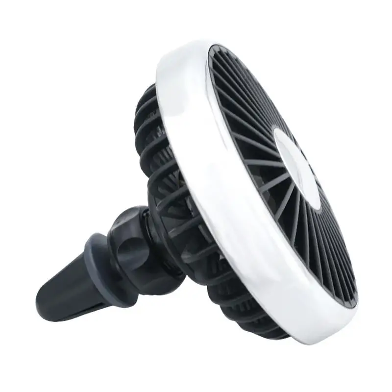 Lighter Cooling Fan Low Noise Cooling Fan Adjustable Air Vent Cooler Summer Hot Days Cooling Applications With 3 Wind Speeds For