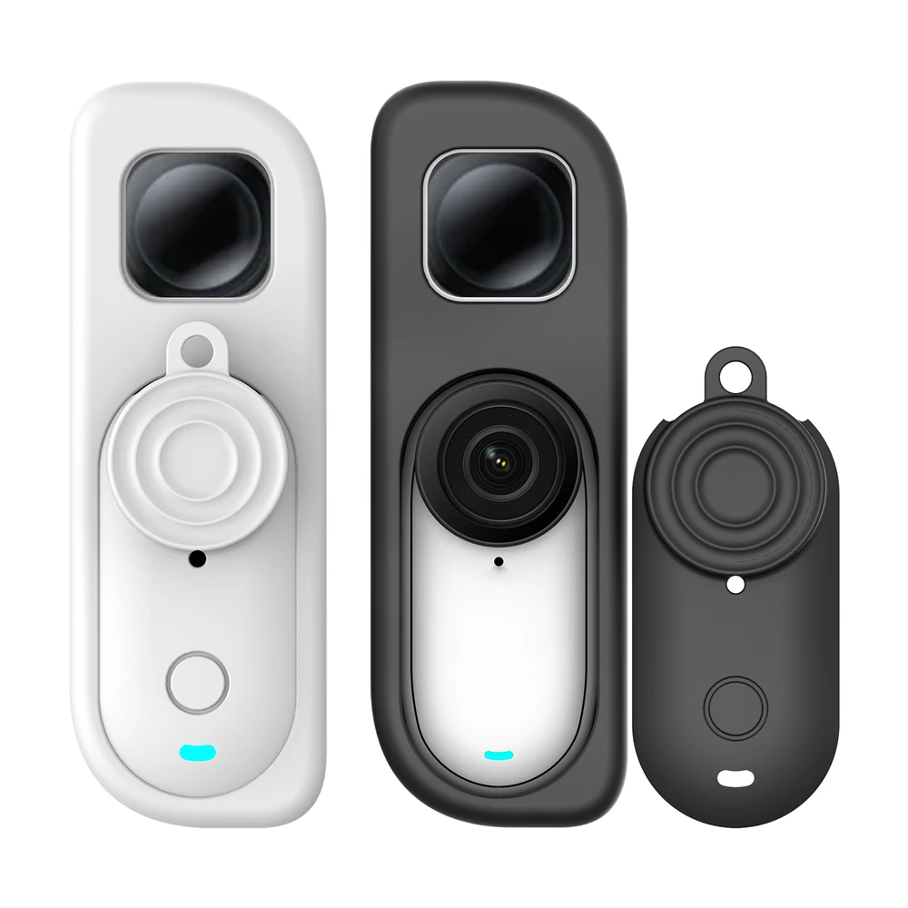 Silicone Protective Case For Insta360 GO 3S Retro Bundle Full Camera Viewfinder Coverage Precision Fit Access to All Ports