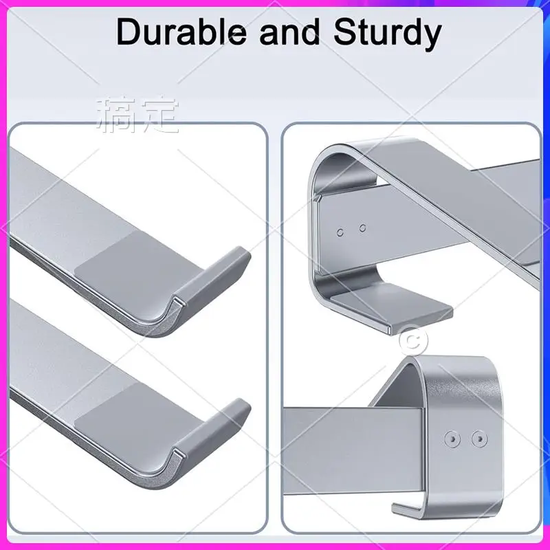 

ABT-Aluminum Laptop Cooling Stand Vertical Desk Notebook Computer Stand Support Laptop Accessories