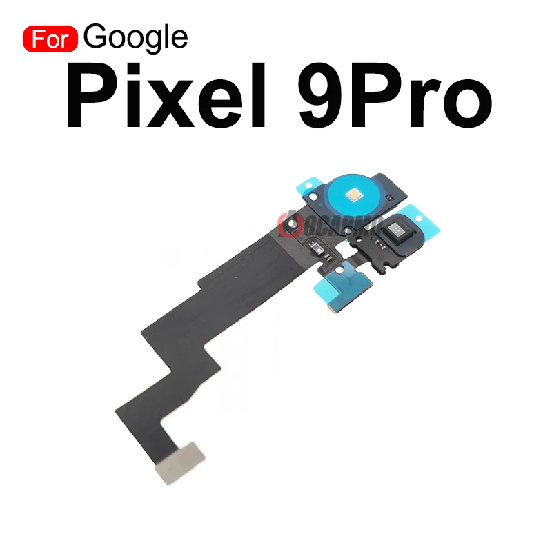 For Google Pixel 9Pro Flash Light Sensor Small Board With Mic + Top Noise Reduction Microphone Flex Cable Replacement Parts