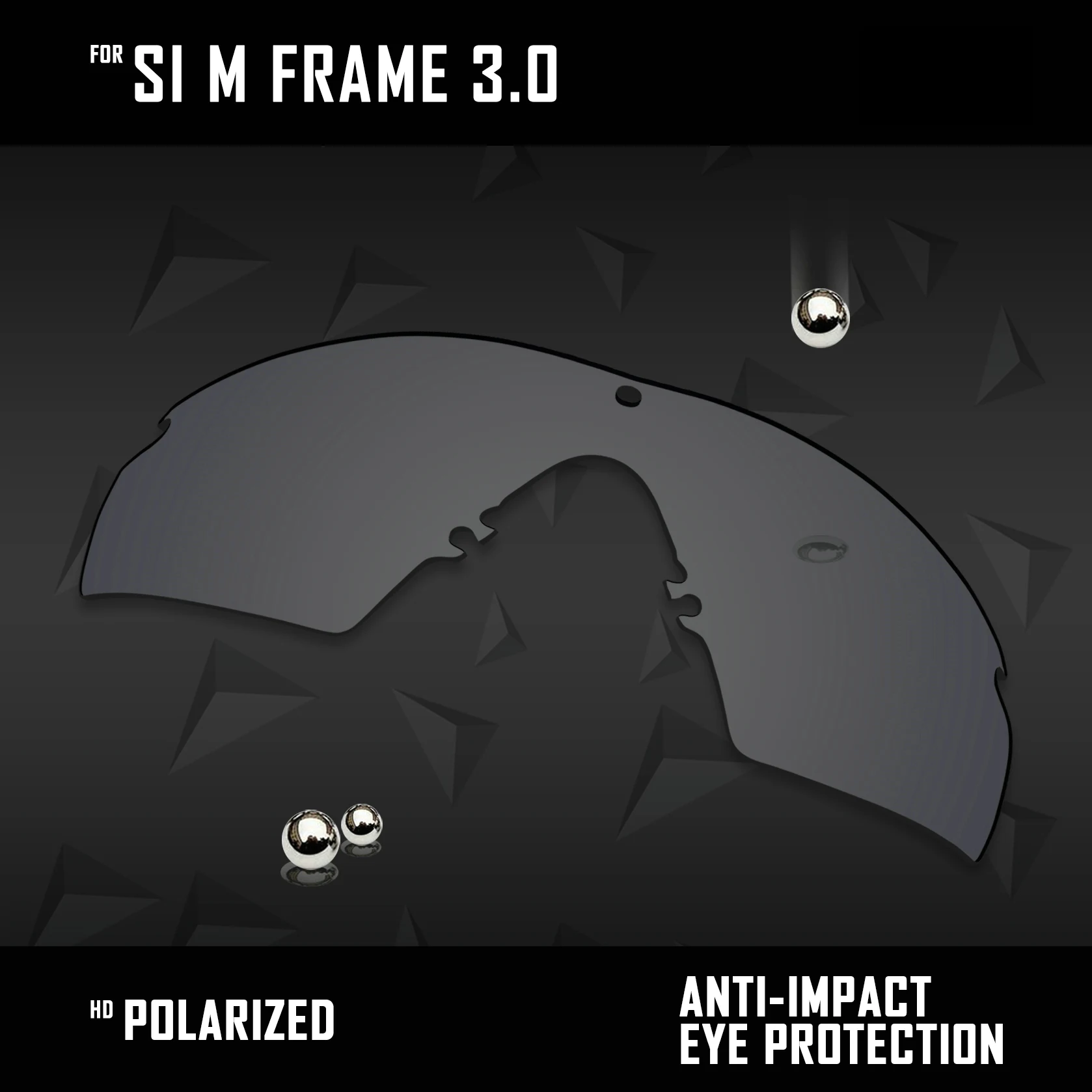 OOWLIT Polarized Lenses Replacements For Oakley Si M Frame 3.0 OO9146 Sunglasses - view 3